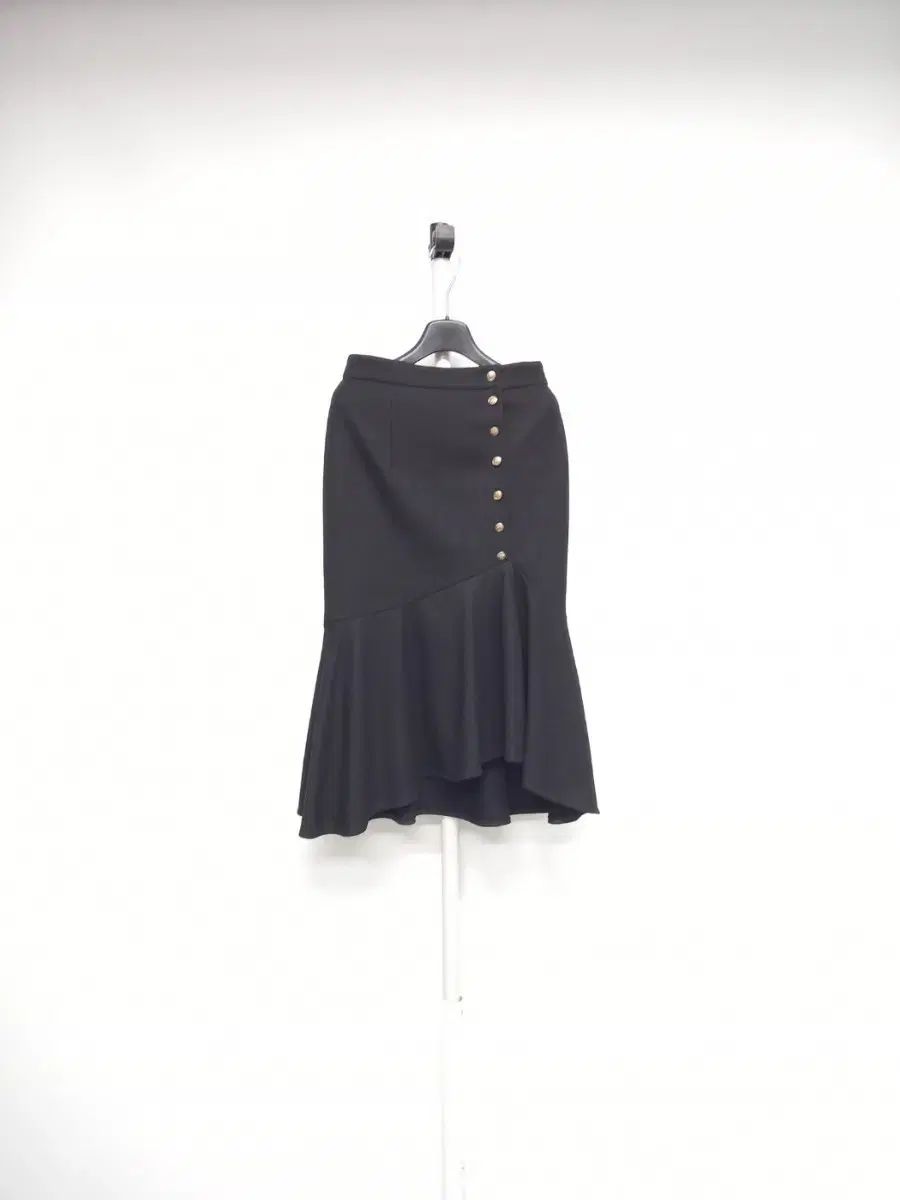 ミシャ 秋冬圧縮ウールマーメイド型ロングスカート 44