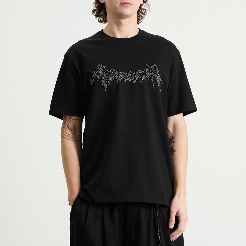 SUBCULTURE MASTERMIND WORLD Tシャツ 黒 Mastermind World Skull short-sleeve Cotton T-shirt | Black | FARFETCH