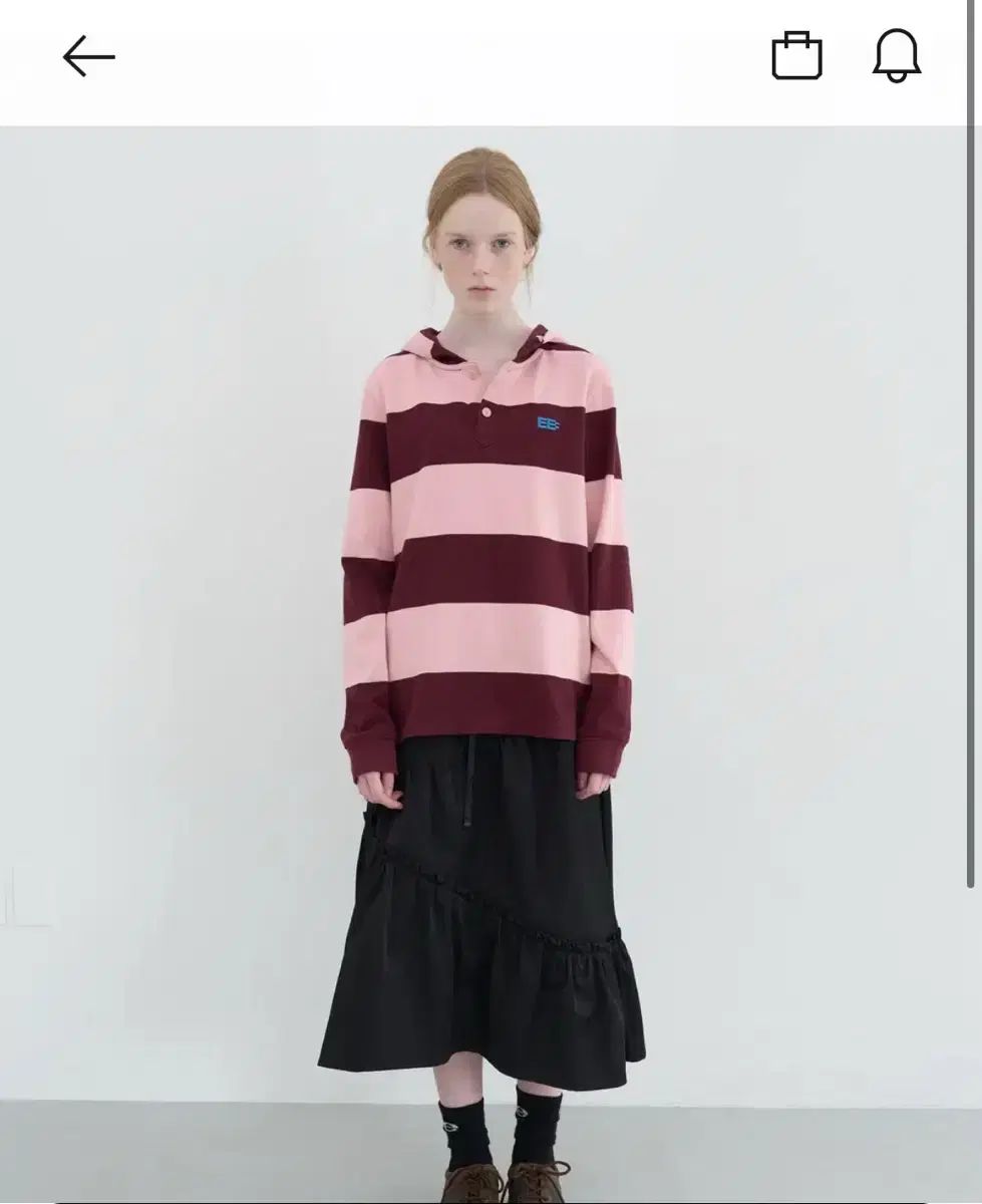 ENZO BLUES エンゾーブルース ファーキー ストライプ フーディー