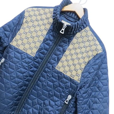 GUCCI GGパターン ジャケット グッチ GUCCI GGパターン 715540 ZAKY4 ジャケット キルティング 48