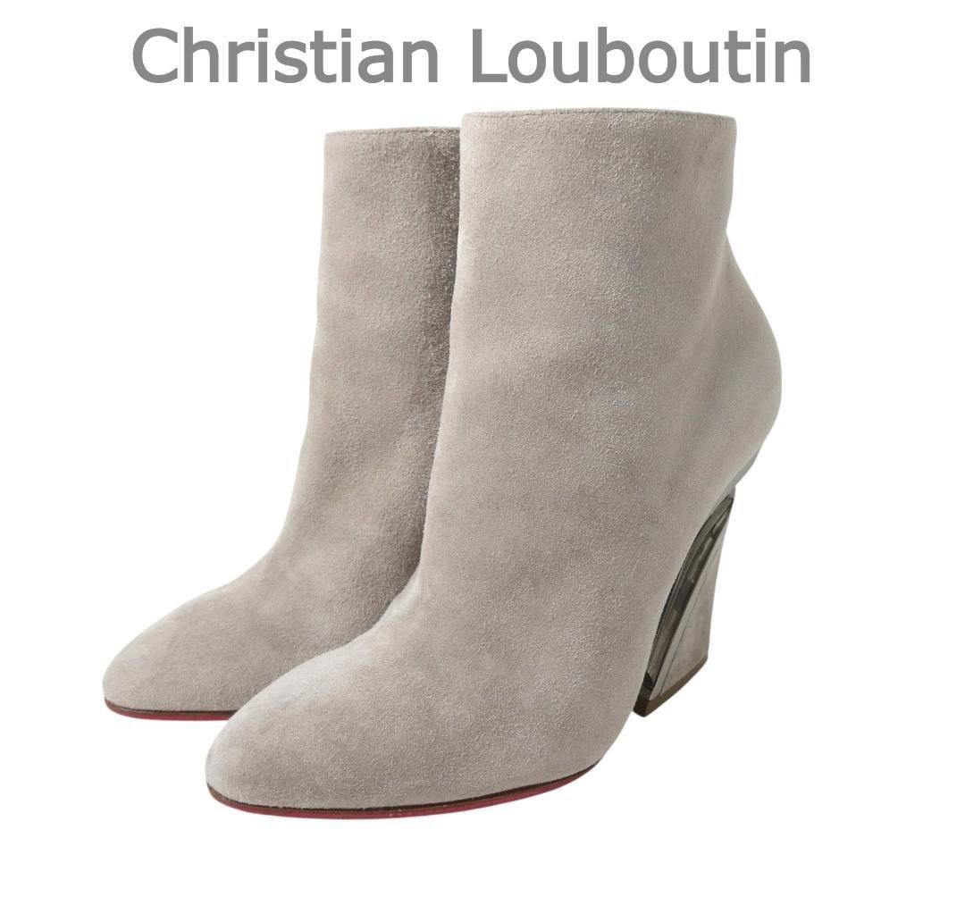 極美品 Christian Louboutin クリスチャンルブタン 約23㎝ スエード