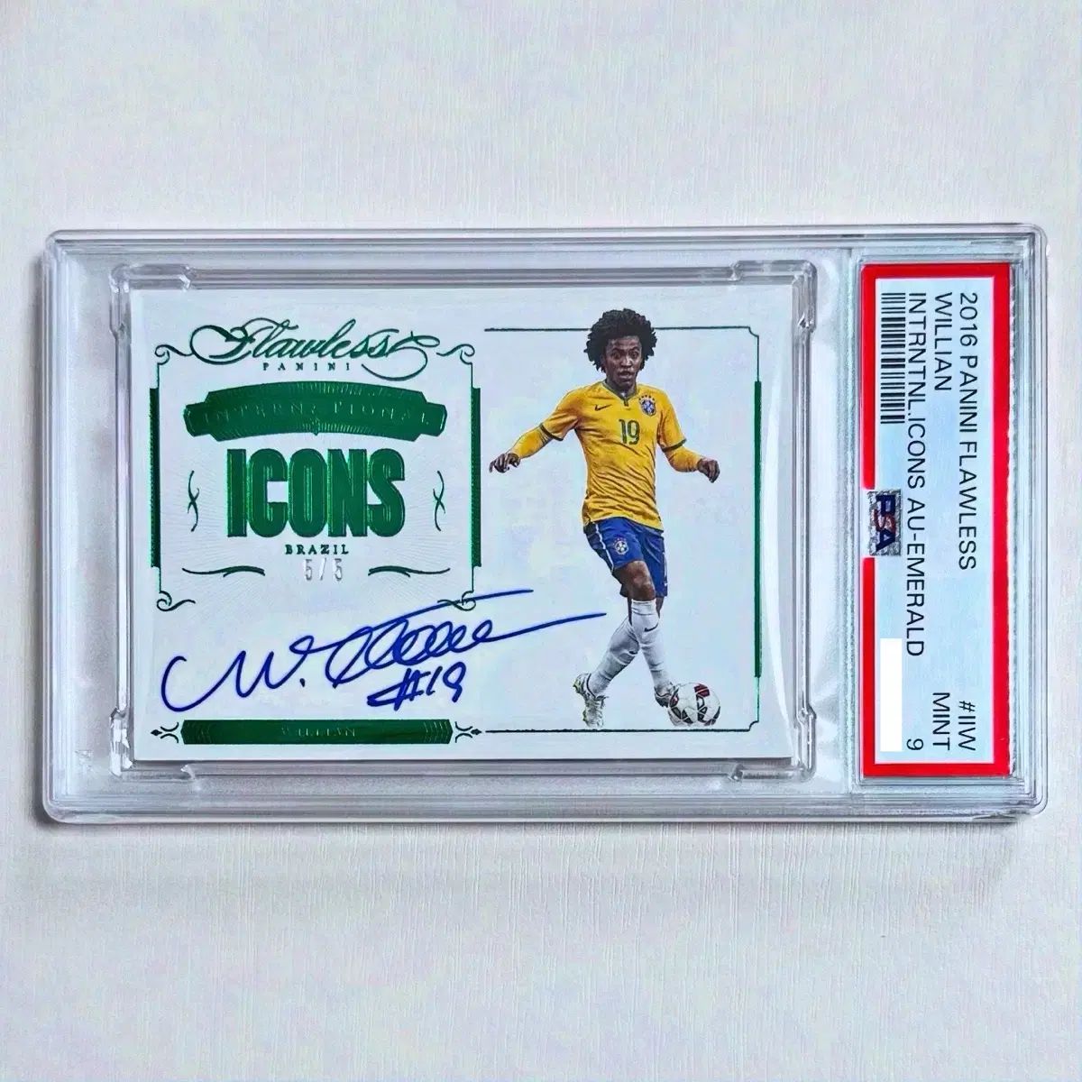 フローリス ウィリアン 5ハン オート PSA 9