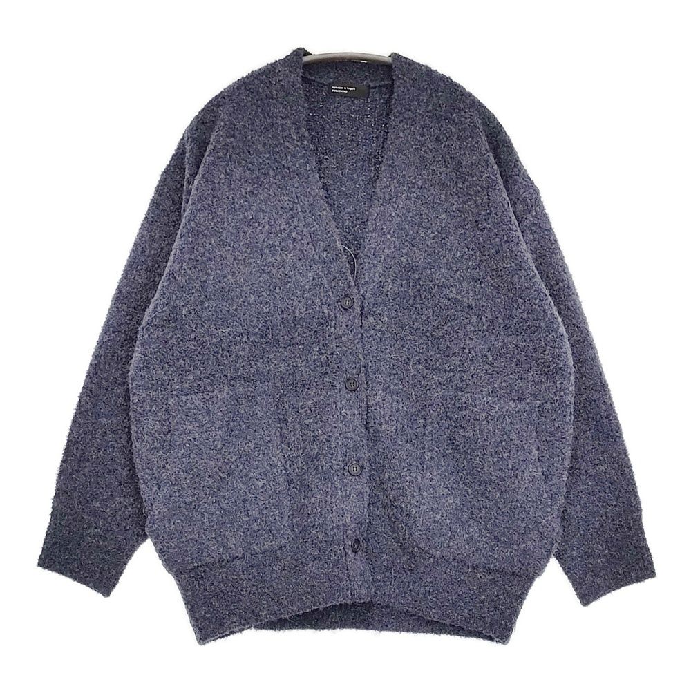 KURASHI Trips やわらかに 品よく アルパカ混のブークレカーディガン ネイビー レディース クラシアンドトリップス 北欧 5 1219 T♪