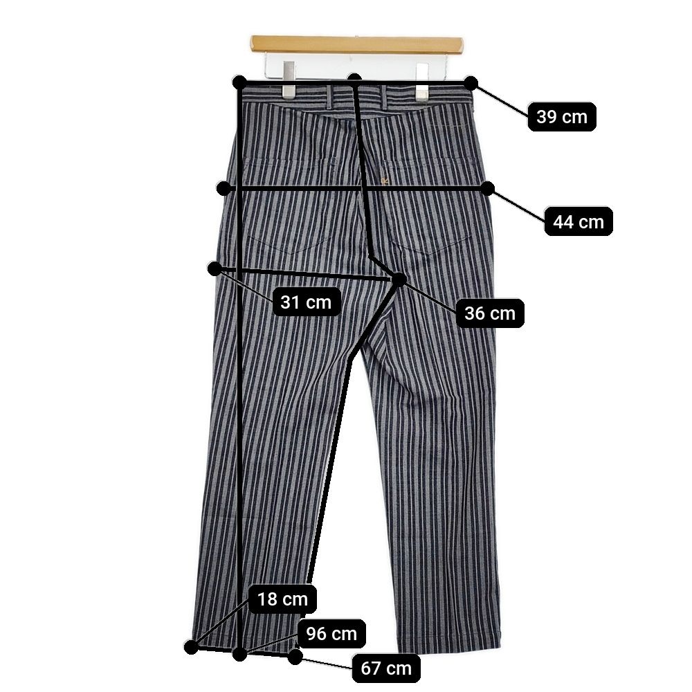 45R★春コットンツイードの908みゆきパンツ（インディゴ） 45R/45rpm 春コットンツイードの908みゆきパンツ（インディゴ）定価