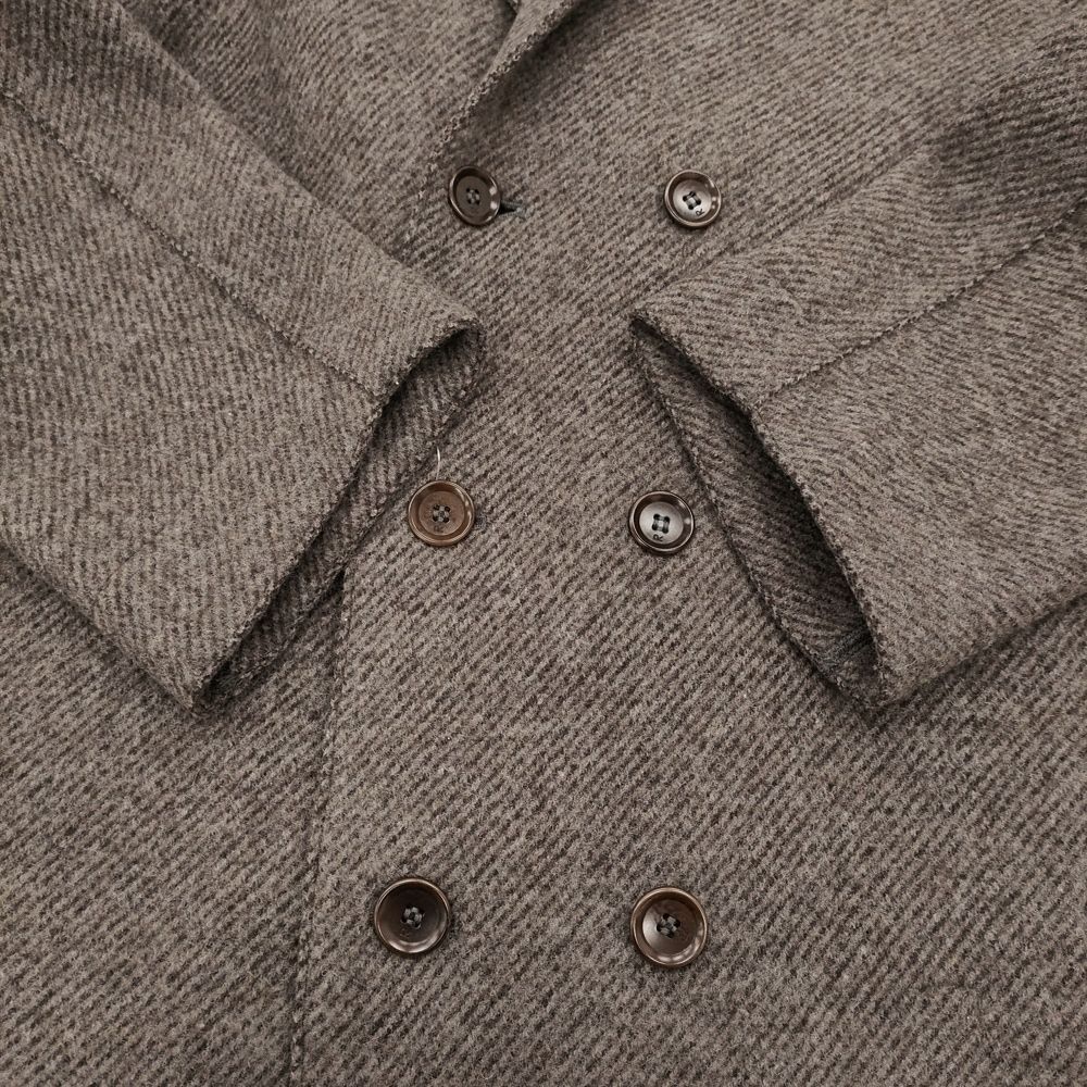 45R/45rpm ラムウールのPコート 定価86900円 サイズ0 ピーコート