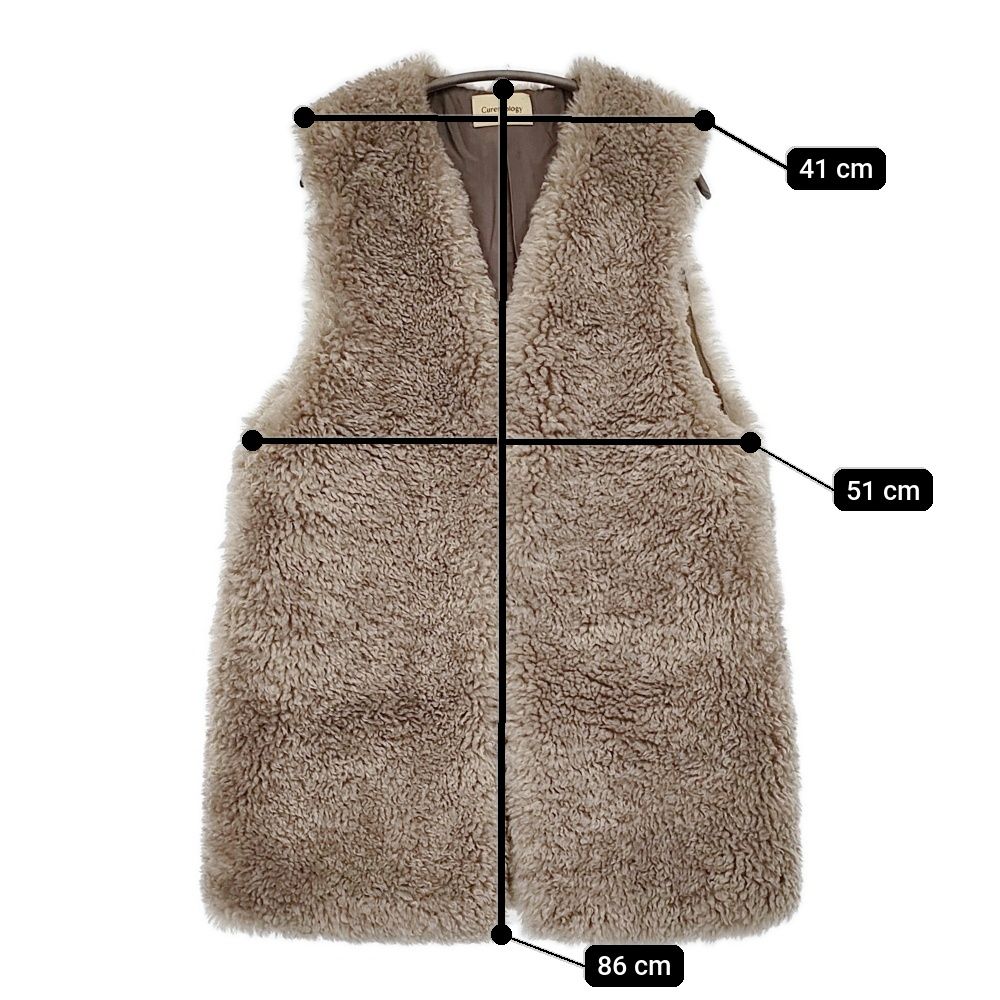 Curensology シープライクファーベスト CL307103ER-00 ベスト