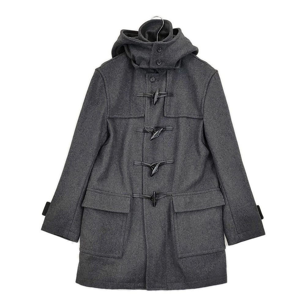 COACH ♥品 F 85824 サイズS フード付き ダッフルコート チャコールグレー メンズ コーチ 5 1219 A♪