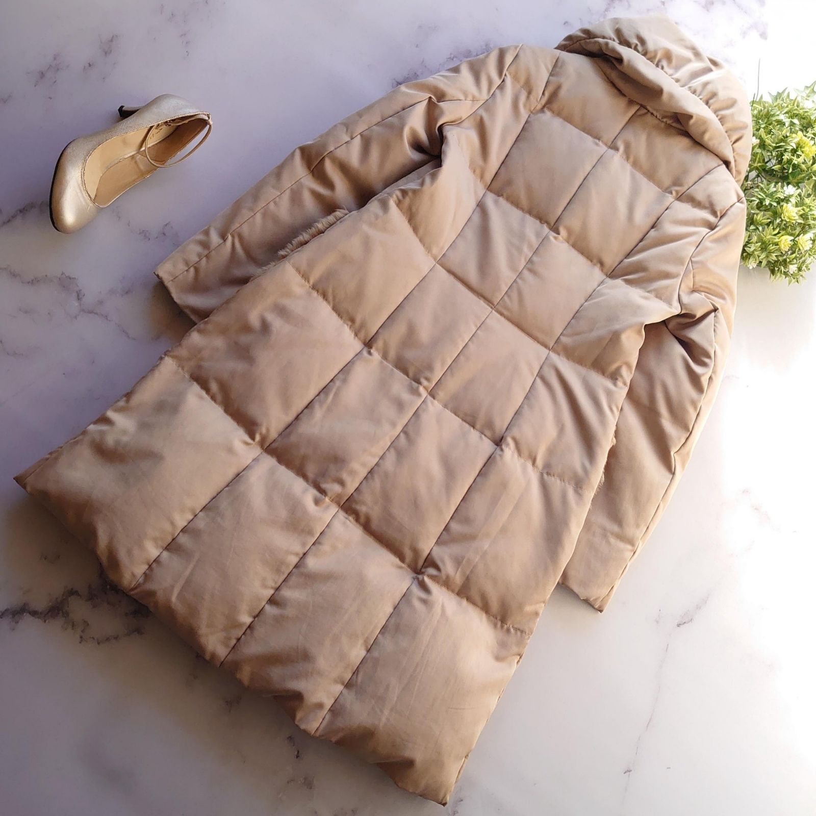 美品★エムプルミエクチュール★ファー　コート　32P 美品☆エムプルミエクチュール☆ファー コート 32P FURFUR ステン