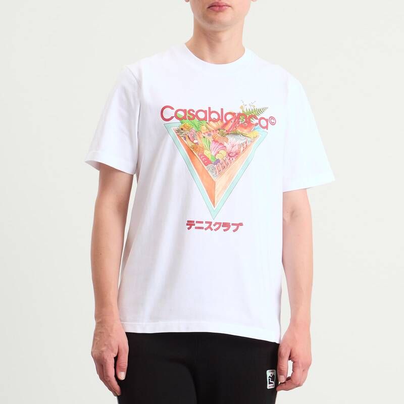 カサブランカ メンズ トップス シャツ プリント ジャージー Casablanca