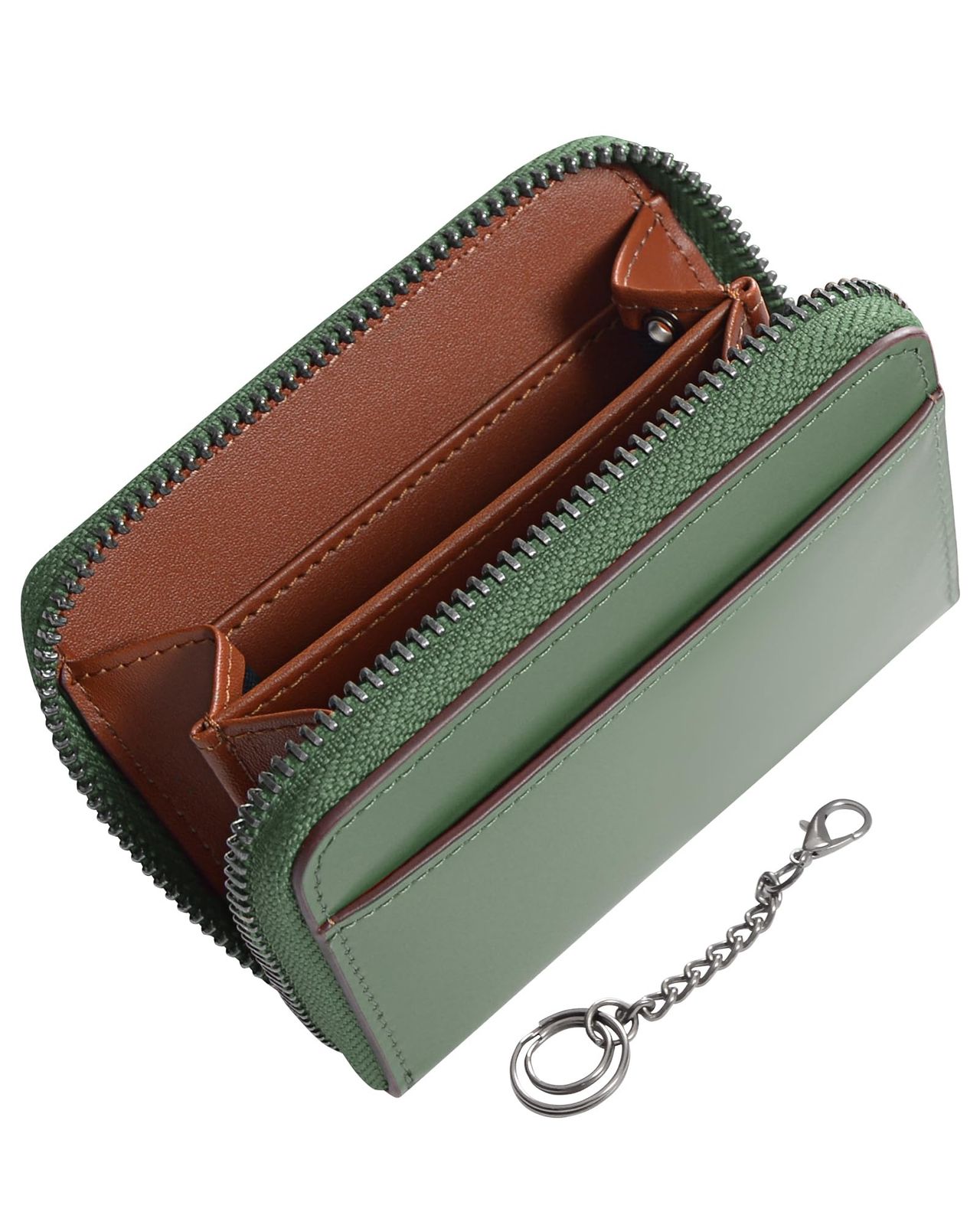 LUOLUO] 小さい 小銭入れ メンズ 本革 コインケース カードケース Y