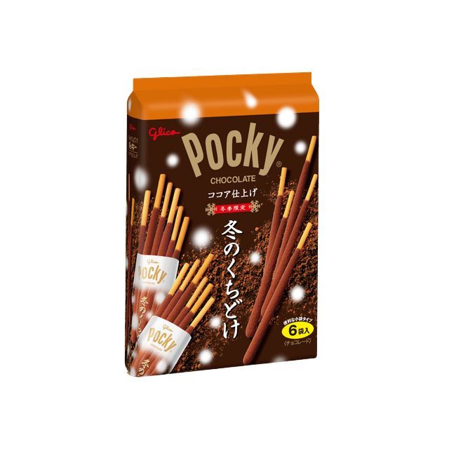 グリコ 冬のくちどけポッキー 6袋×18袋 【公式通販】