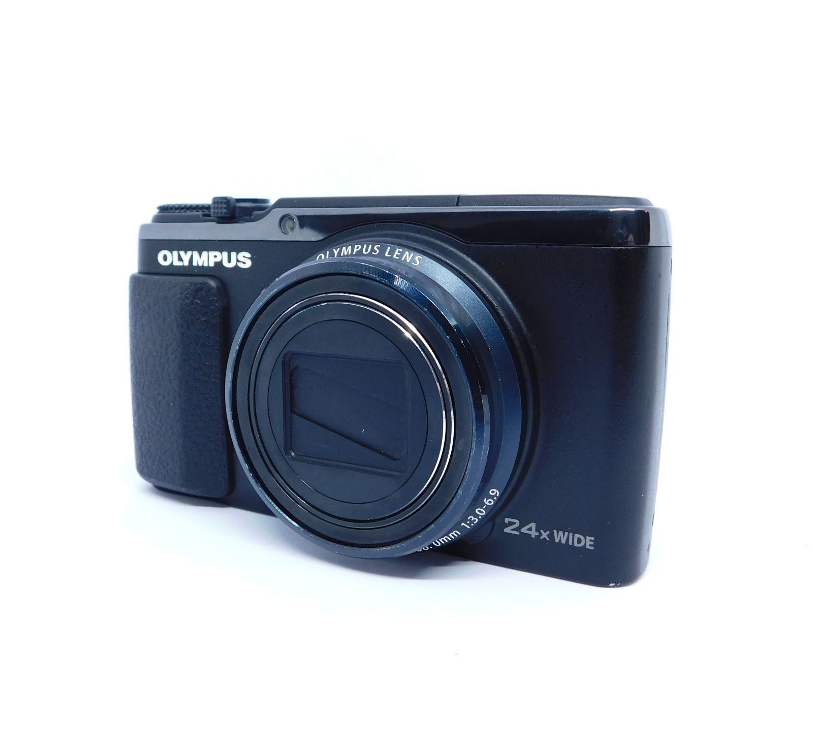 動作確認済】オリンパス OLYMPUS STYLUS SH-60 ブラック 24倍ズーム 高