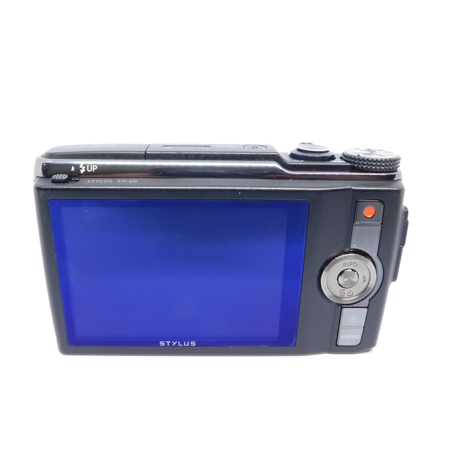 動作確認済】オリンパス OLYMPUS STYLUS SH-60 ブラック 24倍ズーム 高 