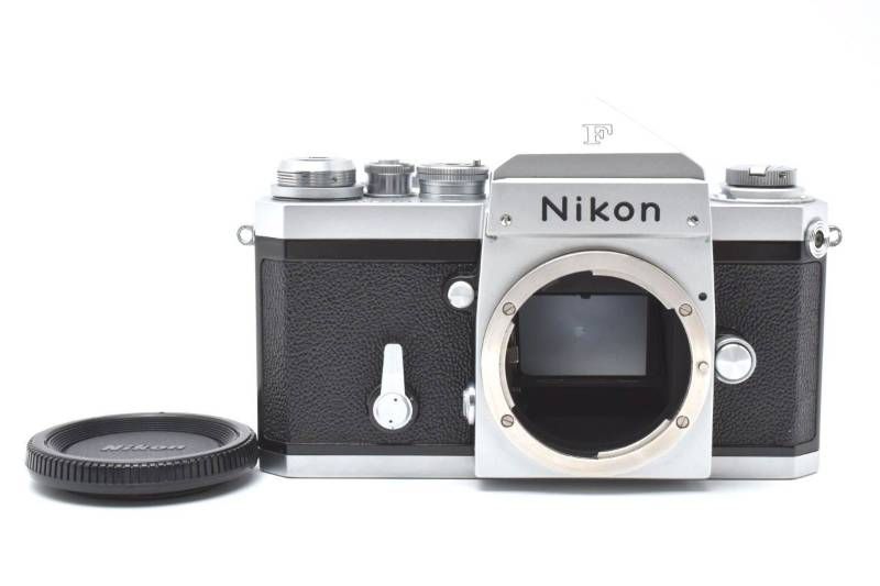 実用品】Nikon ニコン F アイレベル シルバー ボディ フィルム一眼