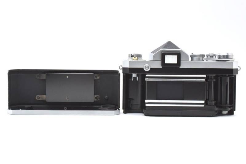 実用品】Nikon ニコン F アイレベル シルバー ボディ フィルム一眼