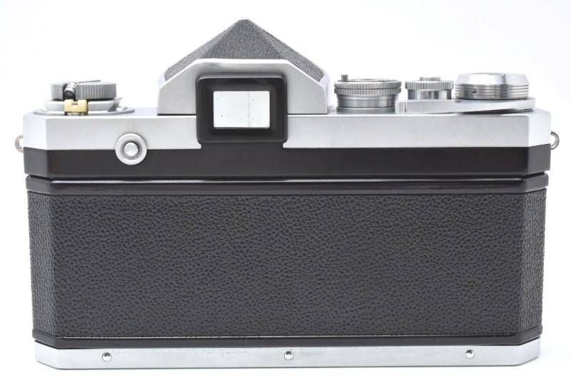 実用品】Nikon ニコン F アイレベル シルバー ボディ フィルム一眼