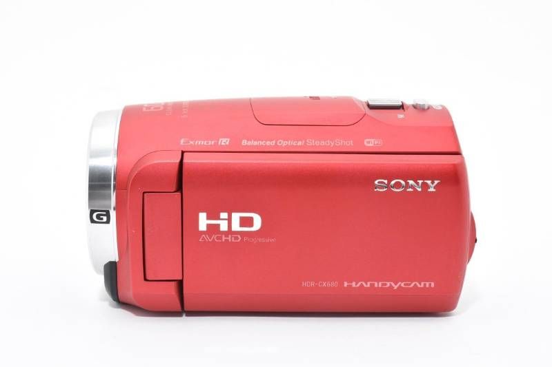 ［ペンペコ］SONY HDR-CX680 ハンディカム レッド ペンペコ］SONY HDR-CX680 ハンディカム レッド SONY HDR-CX680