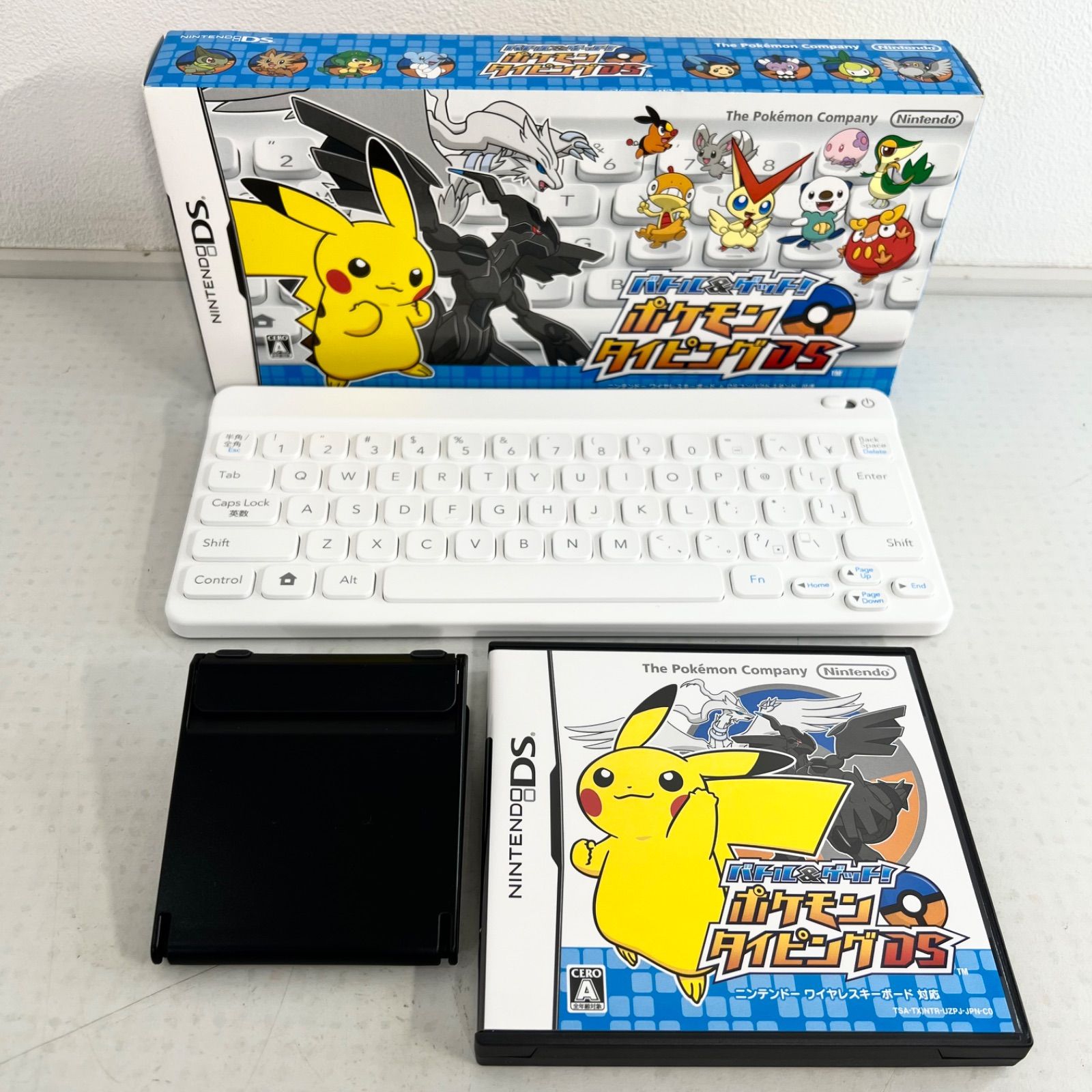 美品】バトル&ゲット！ ポケモンタイピングDS ほぼ新品未使用