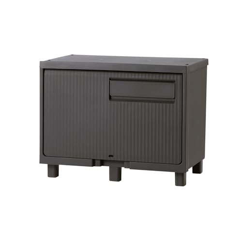 迅速に発送 天馬 宅配ボックス 屋外 防水 簡単組立 置き配ボックス 積み重ねても受け取れる 案内ステッカー 簡単設置 容量 58 L サイズ 幅60 奥行37 高さ47 cm カラー ダークグレー