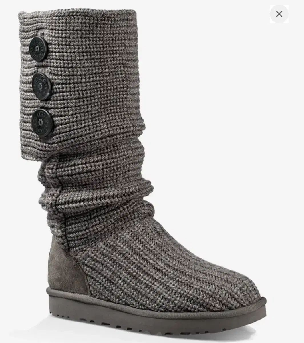 UGG アグ カーディニット ロング ブーツ グレー