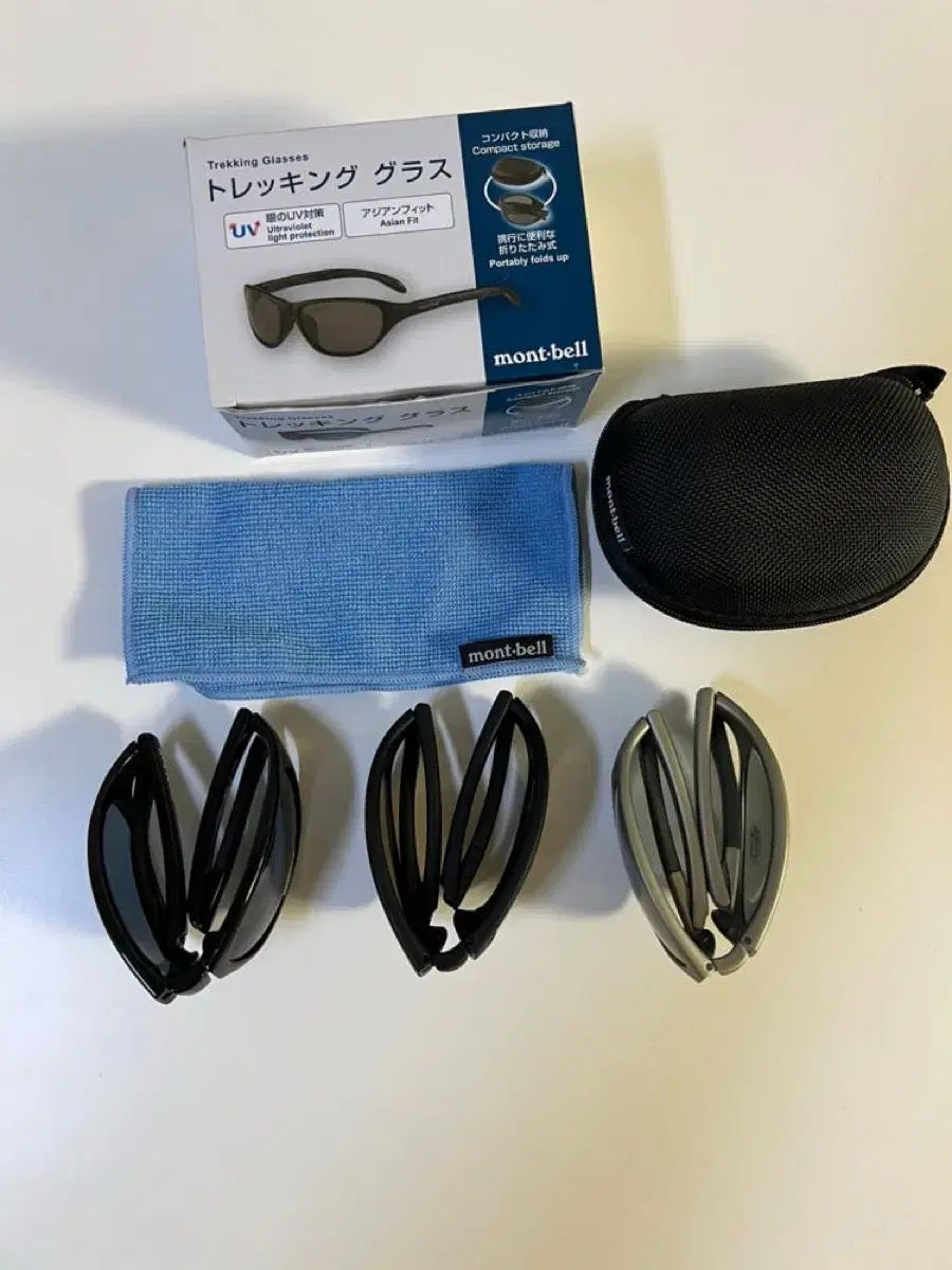 モンベル サングラス 一般レンズ ブラック