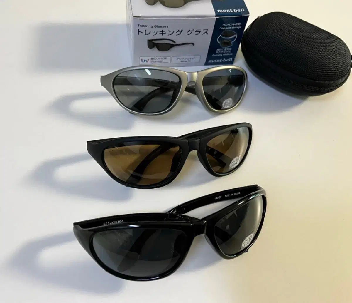モンベル サングラス 一般レンズ ブラック