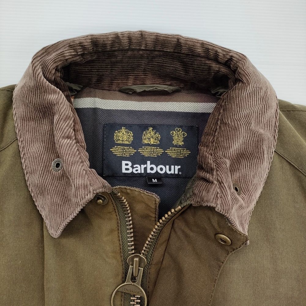 Olive Barbour STRATHYRE WAX JACKET サイズM 1802341 エルボー Olive Barbour STRATHYRE WAX JACKET サイズM 1802341 エルボー