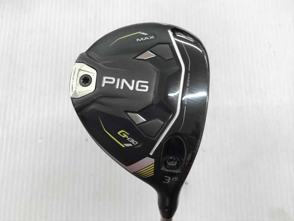 ピン G 430 MAX HL 15度 Fujikura SPEEDER NX 45 UNIフレックス フェアウェイウッド