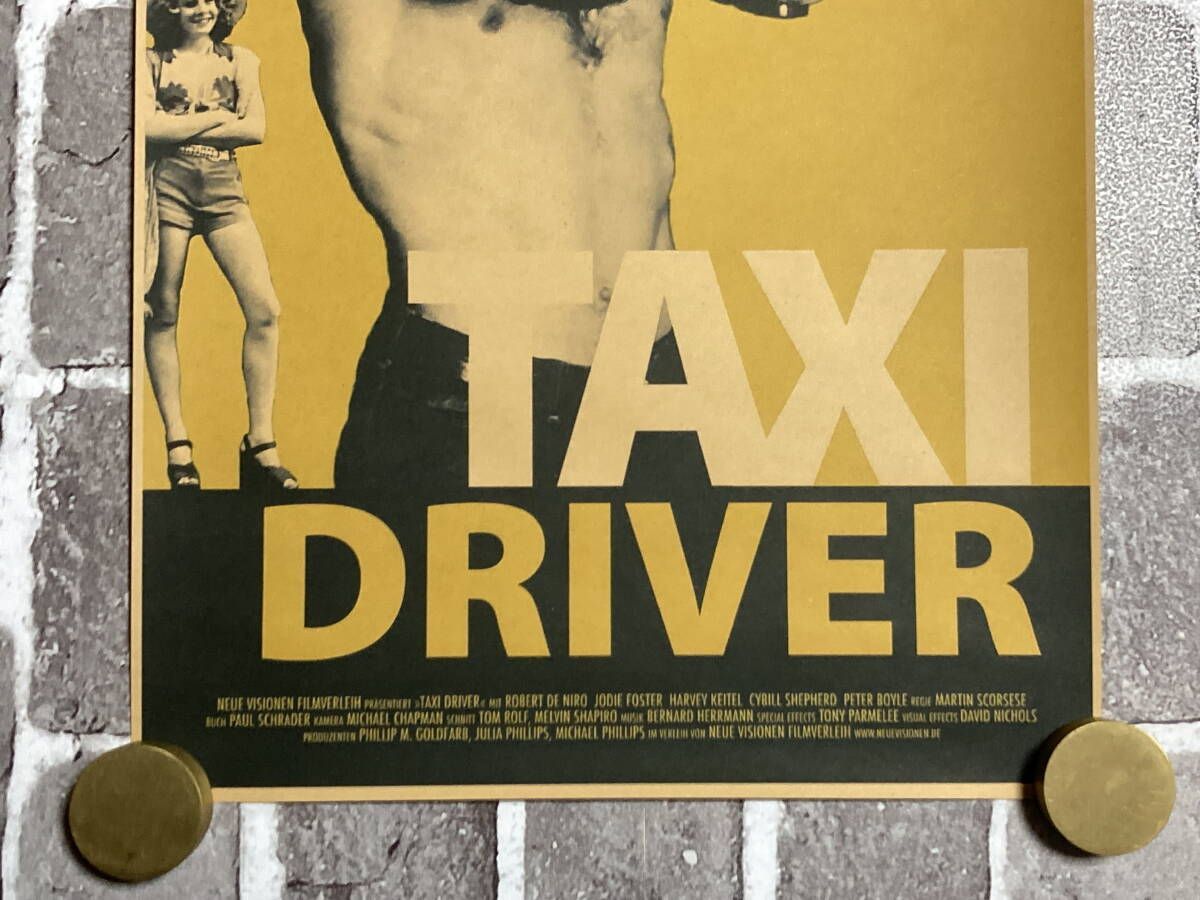 クラフト紙製 映画ポスター タクシードライバー （ロバート・デ