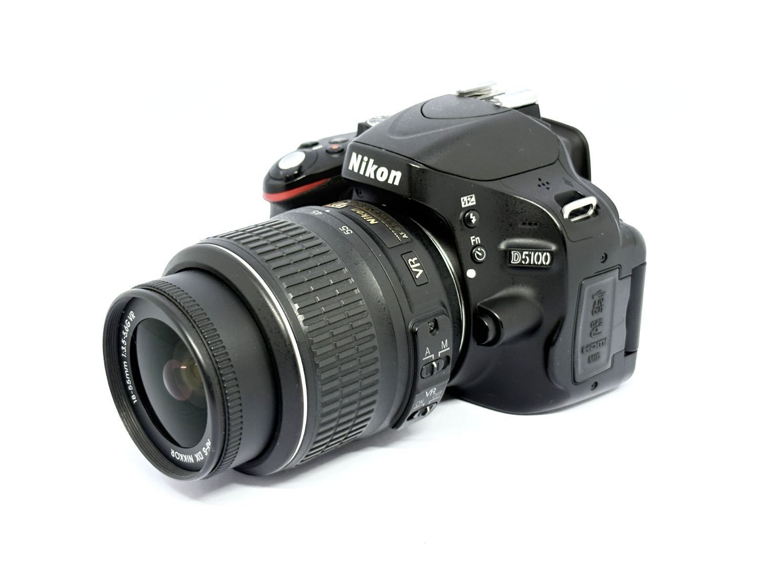 動作確認済】ニコン Nikon D5100 一眼レフ レンズキット 画面回転 自