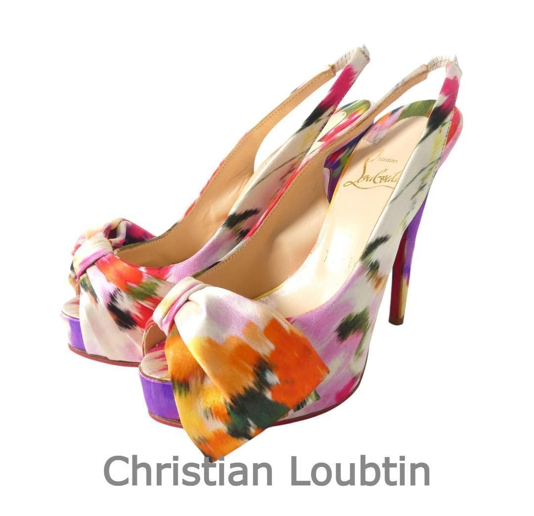 Christian Louboutin ハイヒール マルチカラー Christian Louboutin ハイヒール マルチカラー マルチカラー Christian