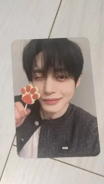 Kim Jiwoong - SBS Gayo Daejeon Broadcast photocard photocard