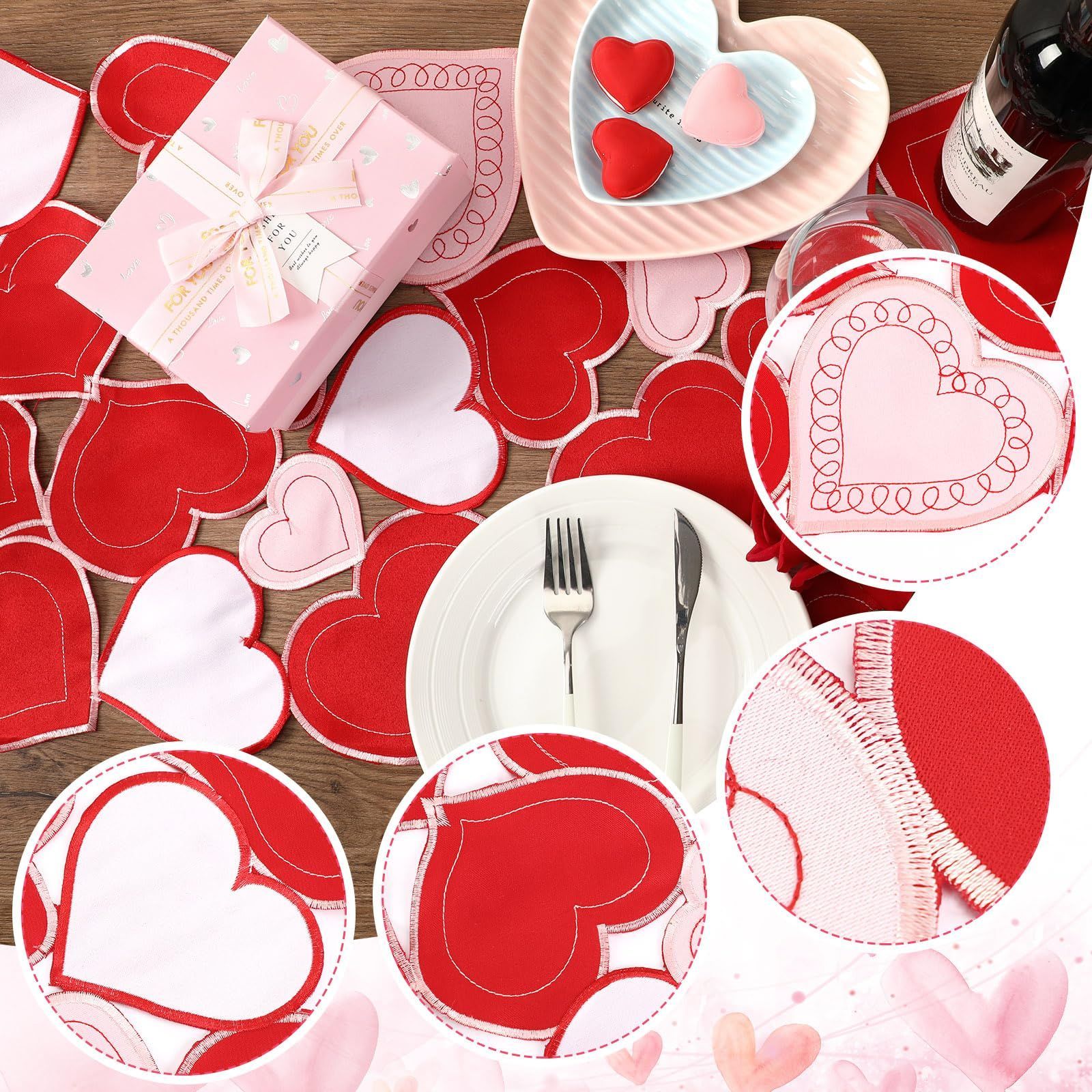 まもなく終了 テーブル 装飾 結婚式 プロポーズ テーブルクロス ホワイトデー バレンタイン 飾り付け 約39 x 175 cm テーブルランナー 記念日 飾り