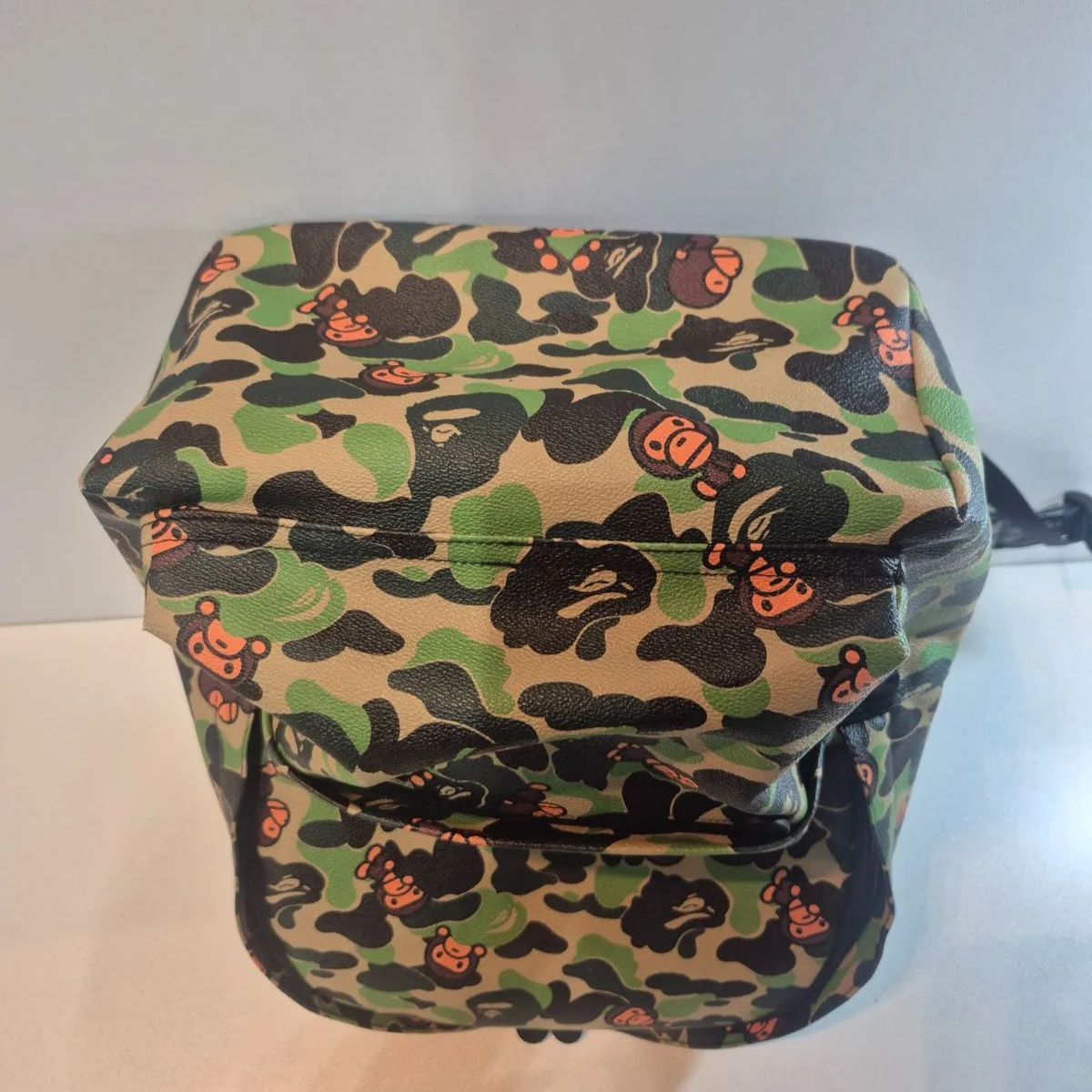 A BATHING APEBABY MILO BACKPACK迷彩リュック NEW ABC MILO ALL FRIENDS MEDIUM BACKPACK | bape.com