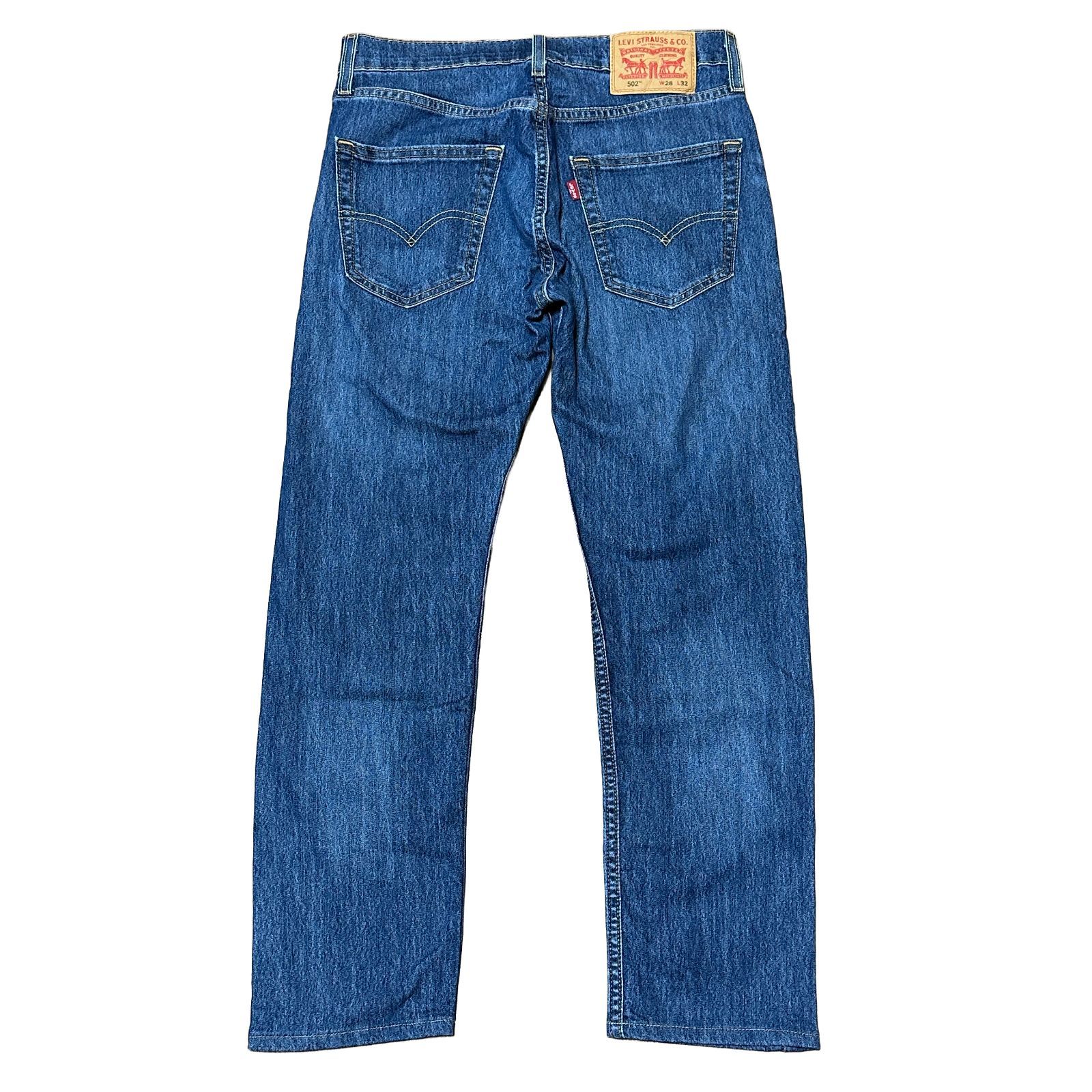 LEVI'S 502 COOL 涼ジーンズ ストレッチ スリム テーパードデニム