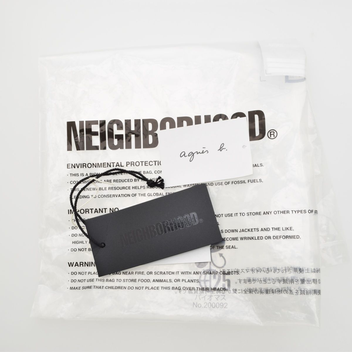 NEIGHBORHOOD×agnesb.】25AW 2527270N-CG01S NH X AGNES B. BORDER