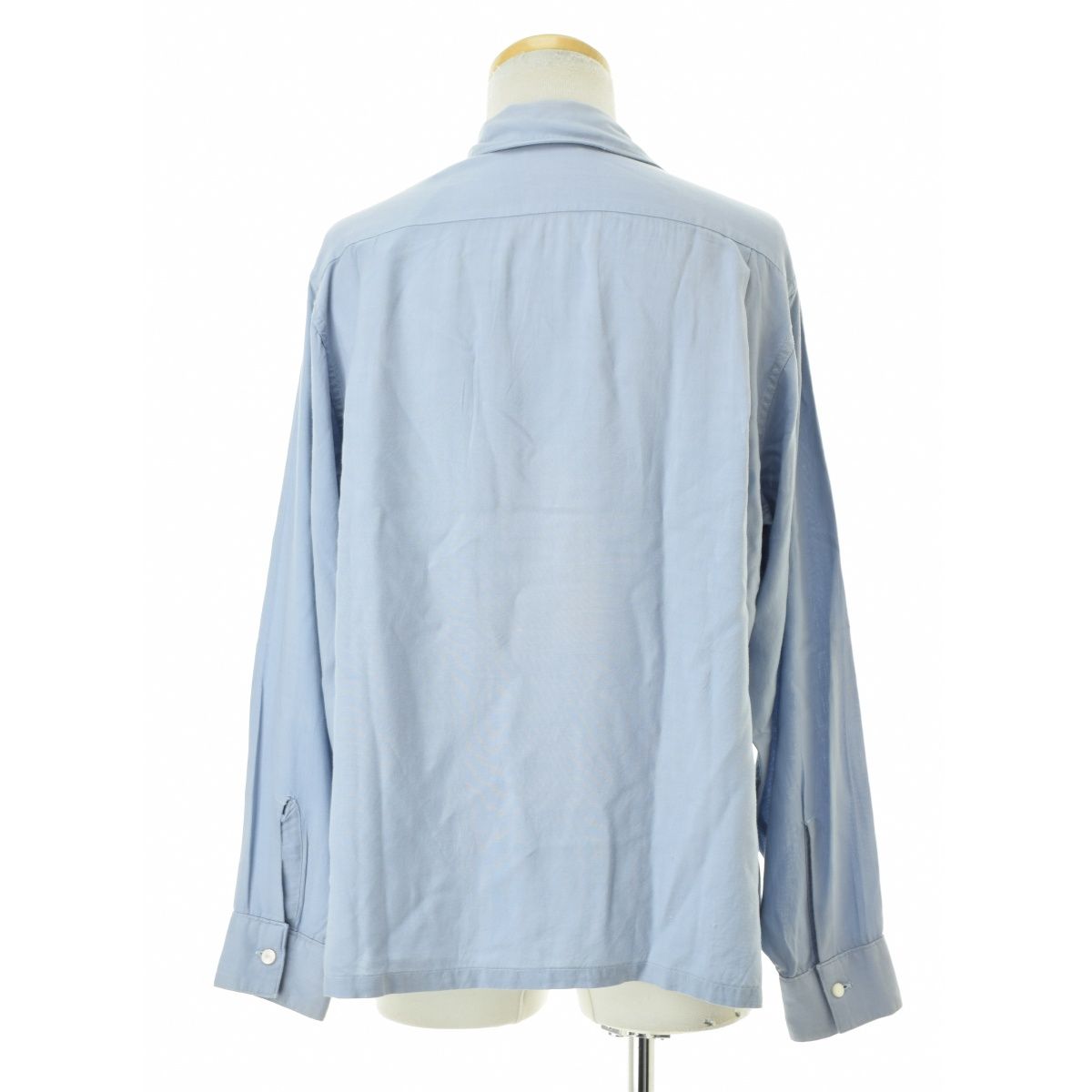 VANHEUSEN】60〜70s レーヨン オープンカラー長袖シャツ - メルカリ