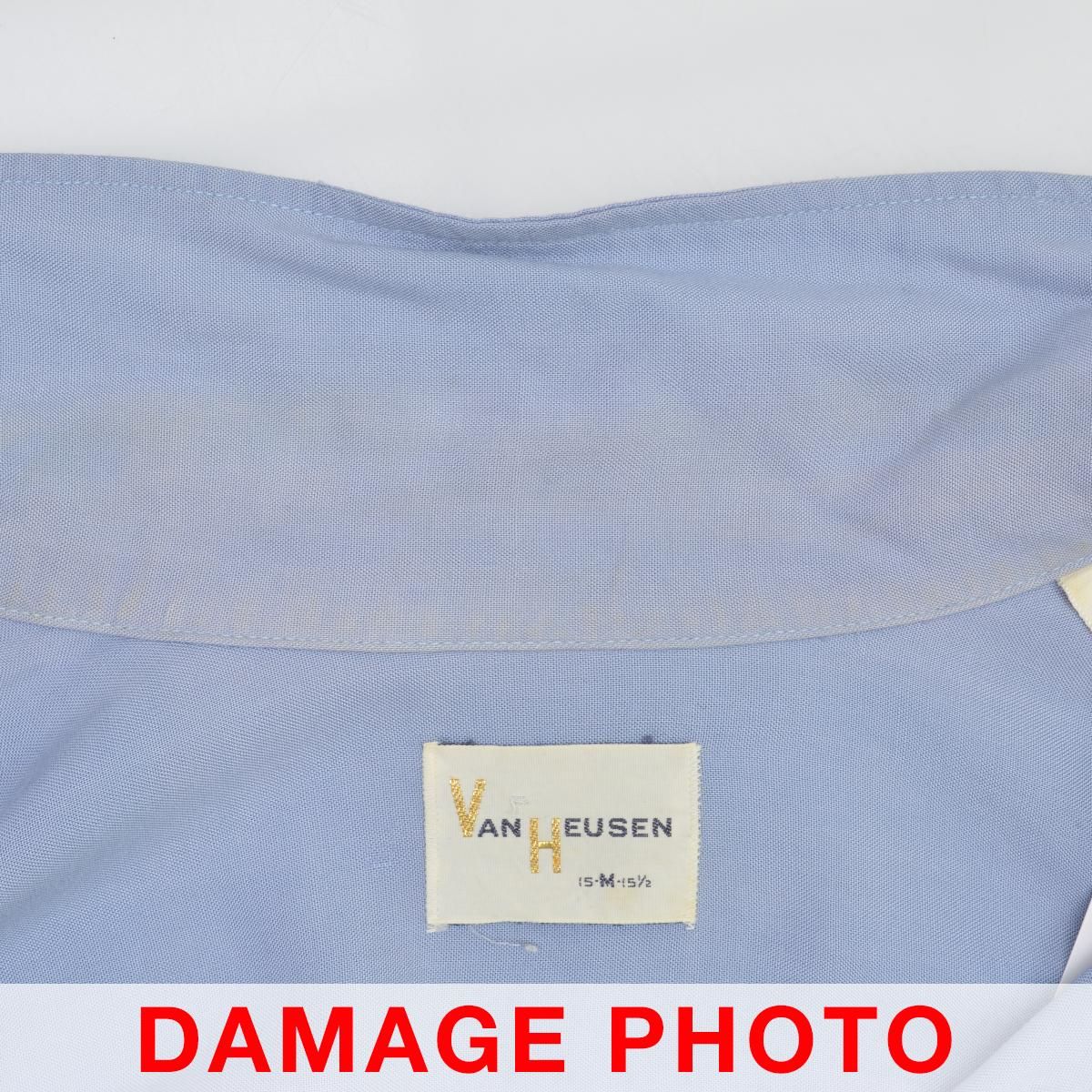 VANHEUSEN】60〜70s レーヨン オープンカラー長袖シャツ - メルカリ