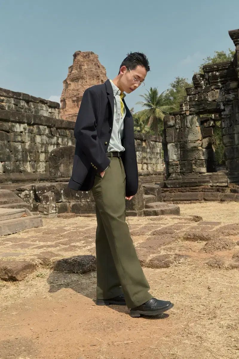 STU ストレート コットン パンツ