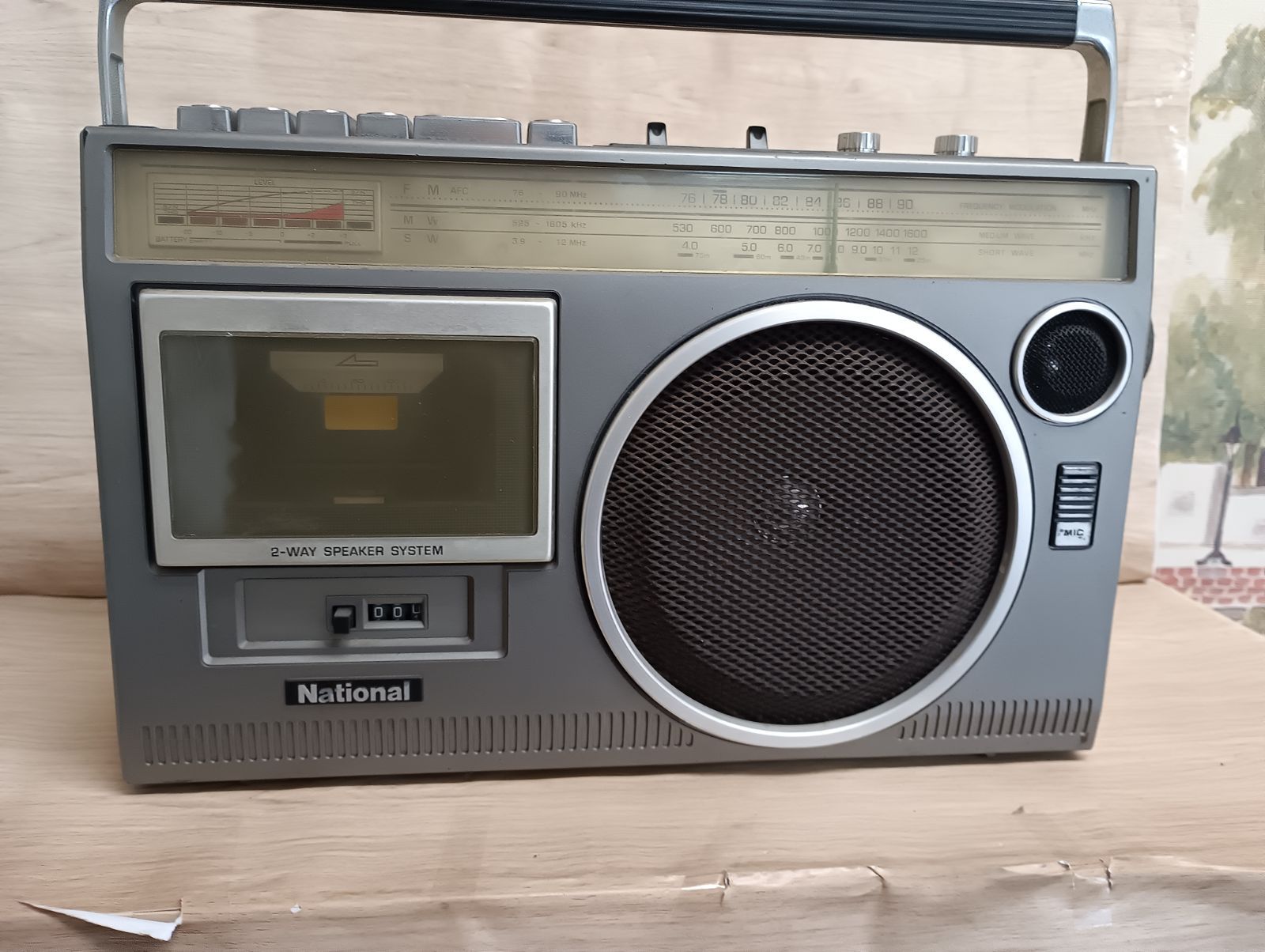 National RX-2350 ナショナル3バンドラジオカセット - メルカリ