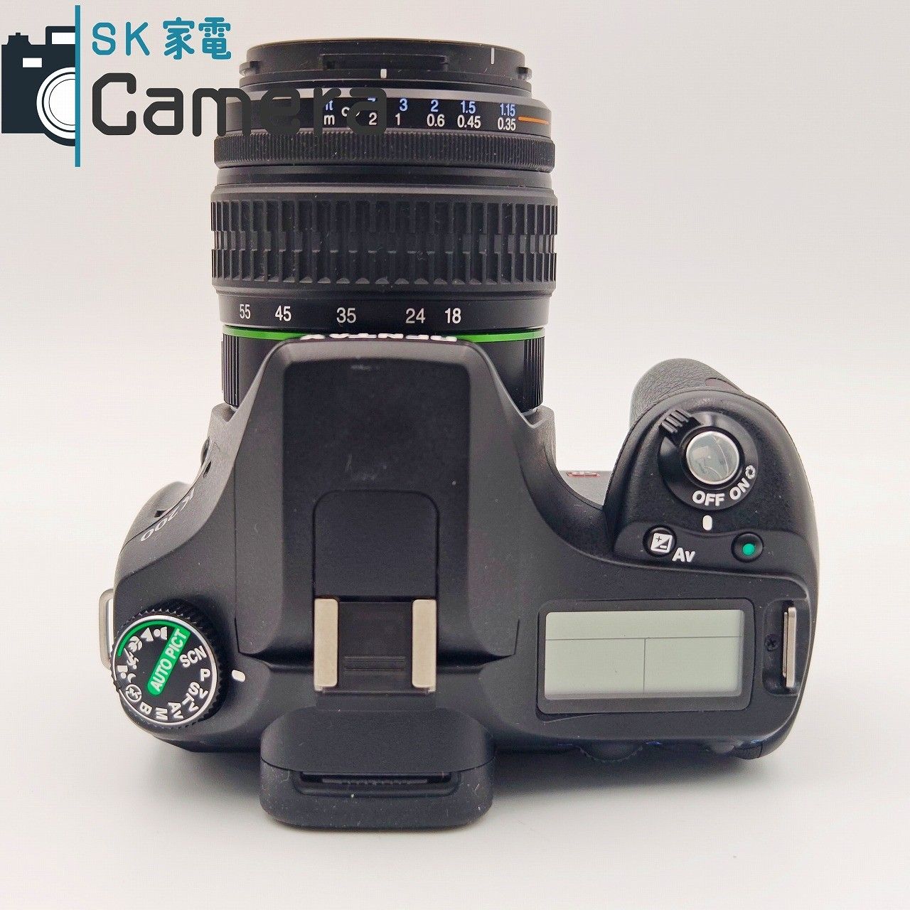 中古】 PENTAX K200 D + SMC PENTAX-DA 18-55mm F3.5-5.6 AL II