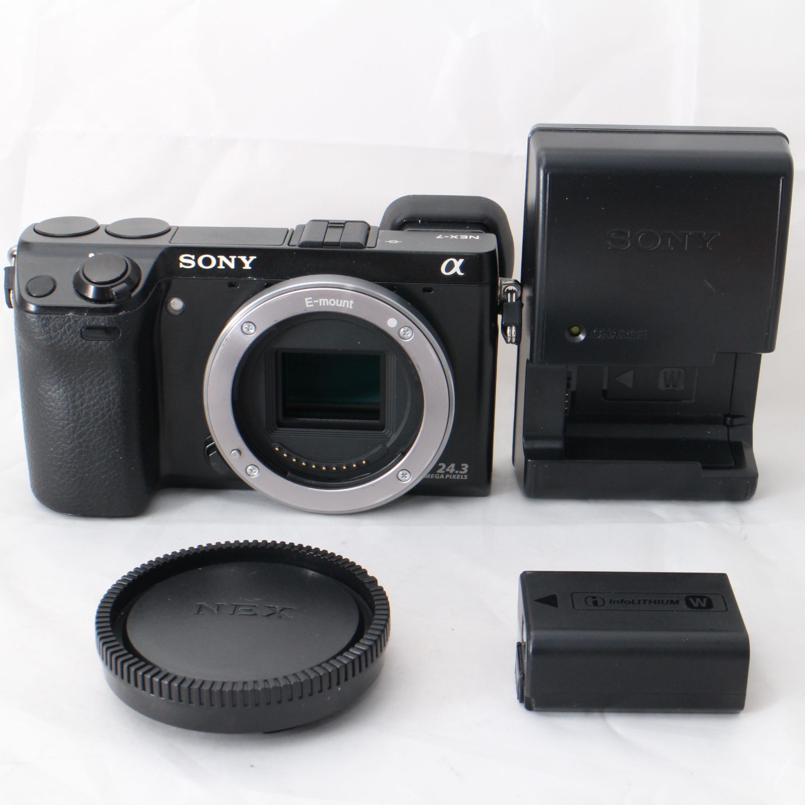 ☆実用品☆ SONY ソニー ミラーレス一眼カメラ α NEX-7 ボディ