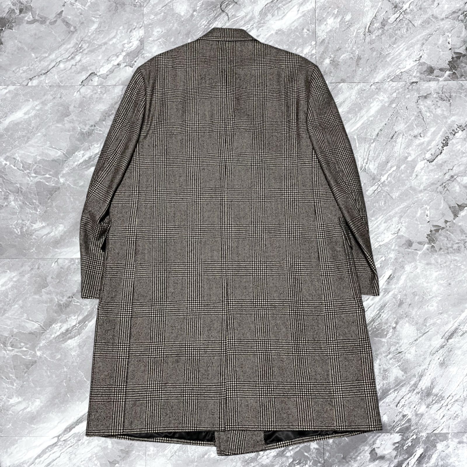 ブルックスブラザーズ　ロロピアーナ　イタリア製　ウールコート　ブラック　美品 美品【ブルックスブラザーズ】ロロピアーナ ピーコート 黒 M ウール