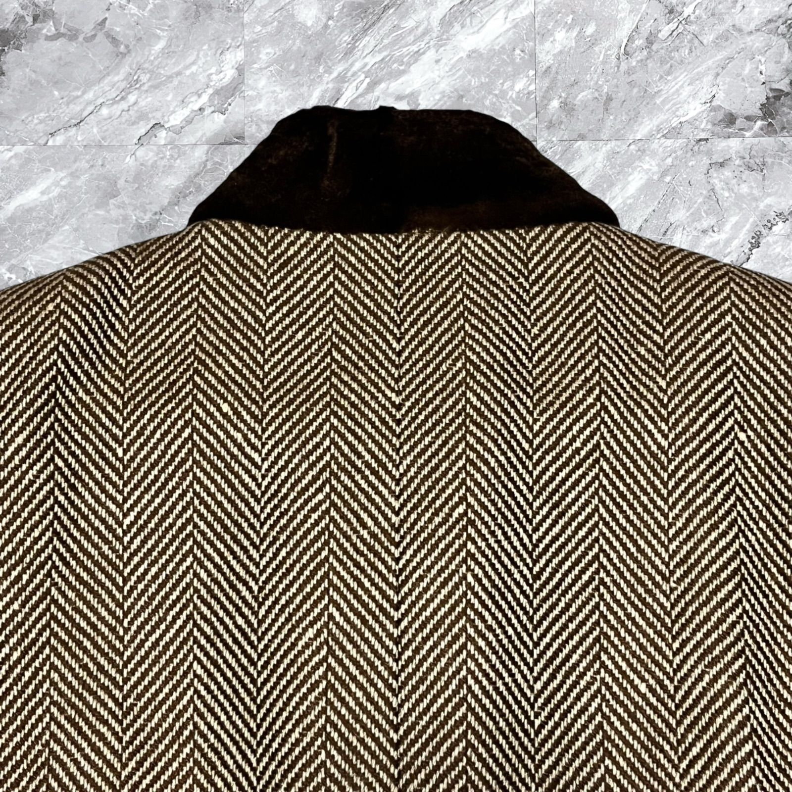 未使用タグ付き Agnona アニオナ ロングコート カシミヤ ウール ミンク 
