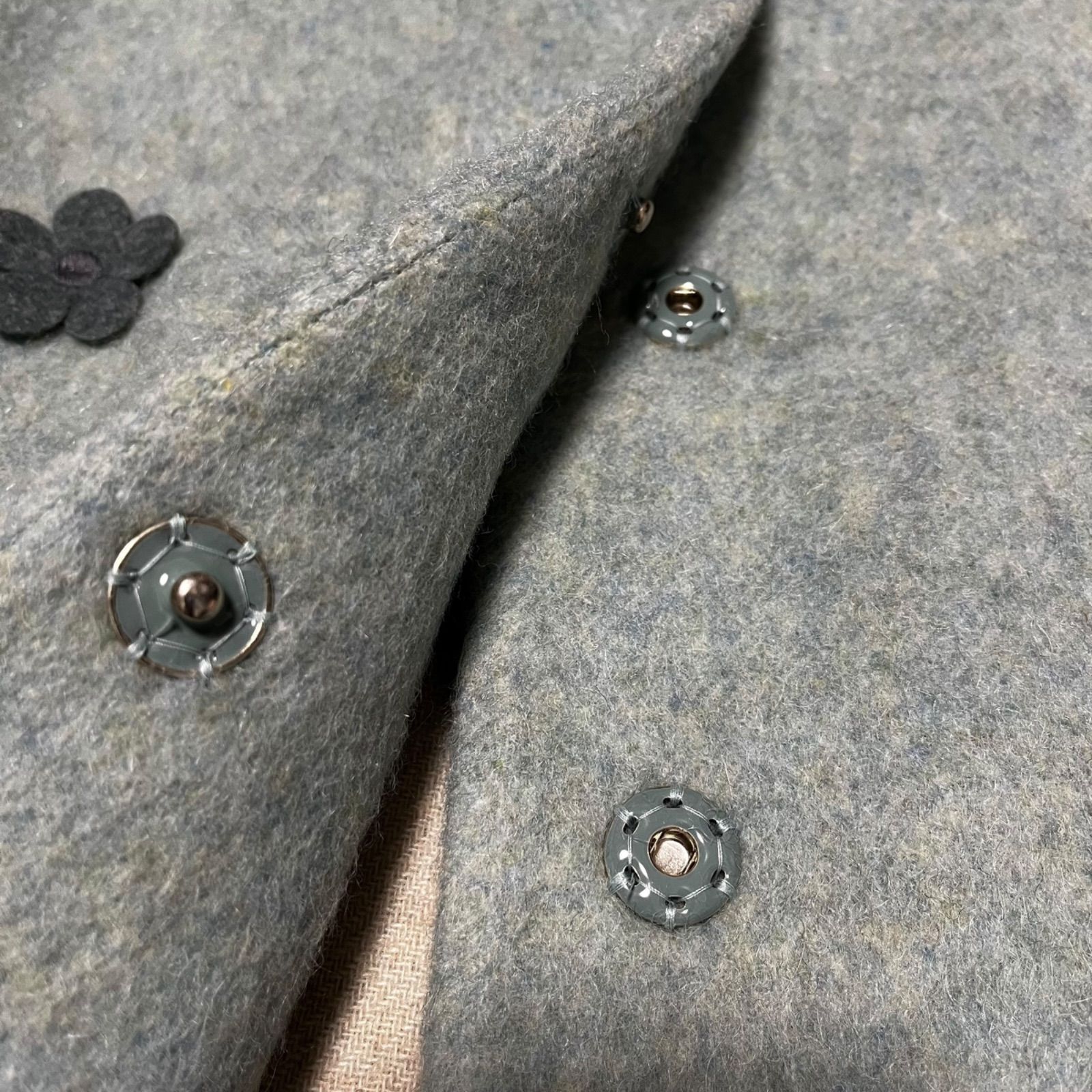 極美品 RED VALENTINO レッドヴァレンティノ ウールコート アンゴラ 