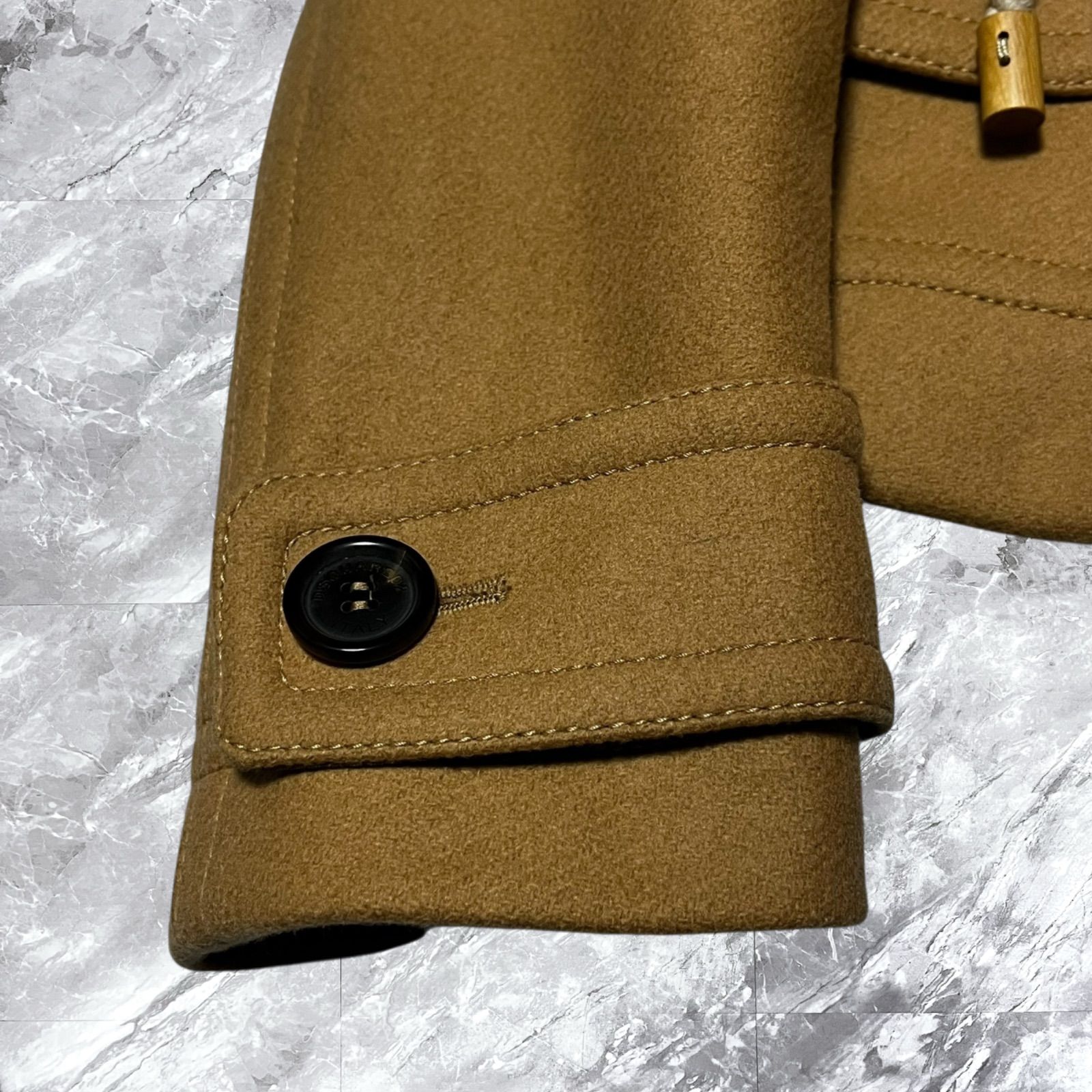 極美品 DSQUARED2 ディースクエアード 2way ダッフルコート ショート丈