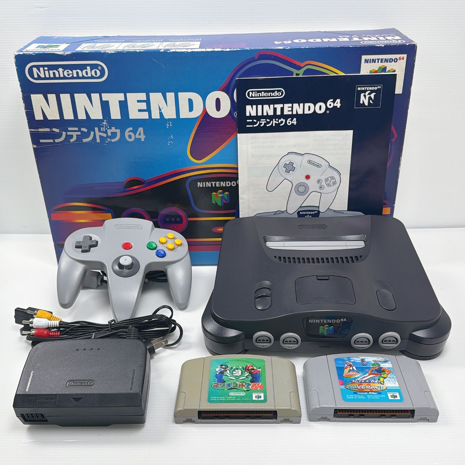 美品 ニンテンドー64 遊べるセット 動作確認済み マリオゴルフ付き 