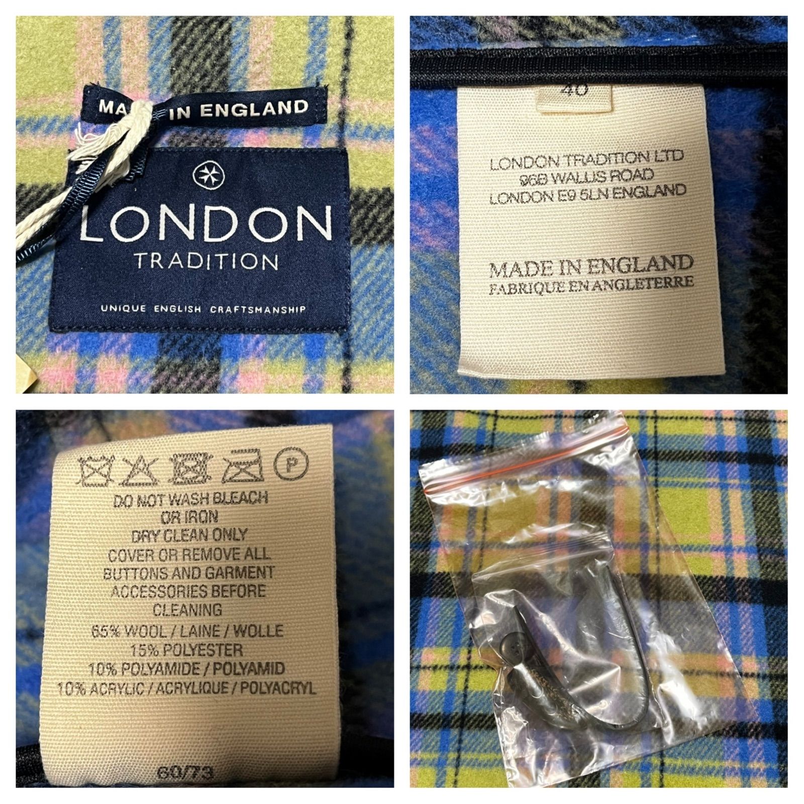 未使用級 LONDON TRADITION ロンドントラディション ダッフルコート