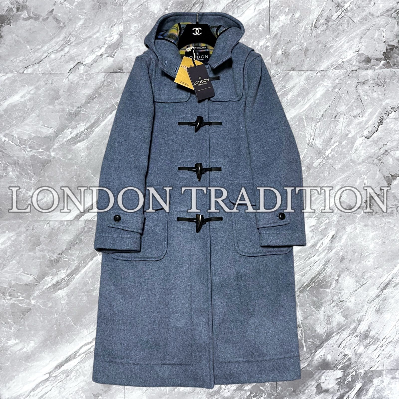 未使用級 LONDON TRADITION ロンドントラディション ダッフルコート