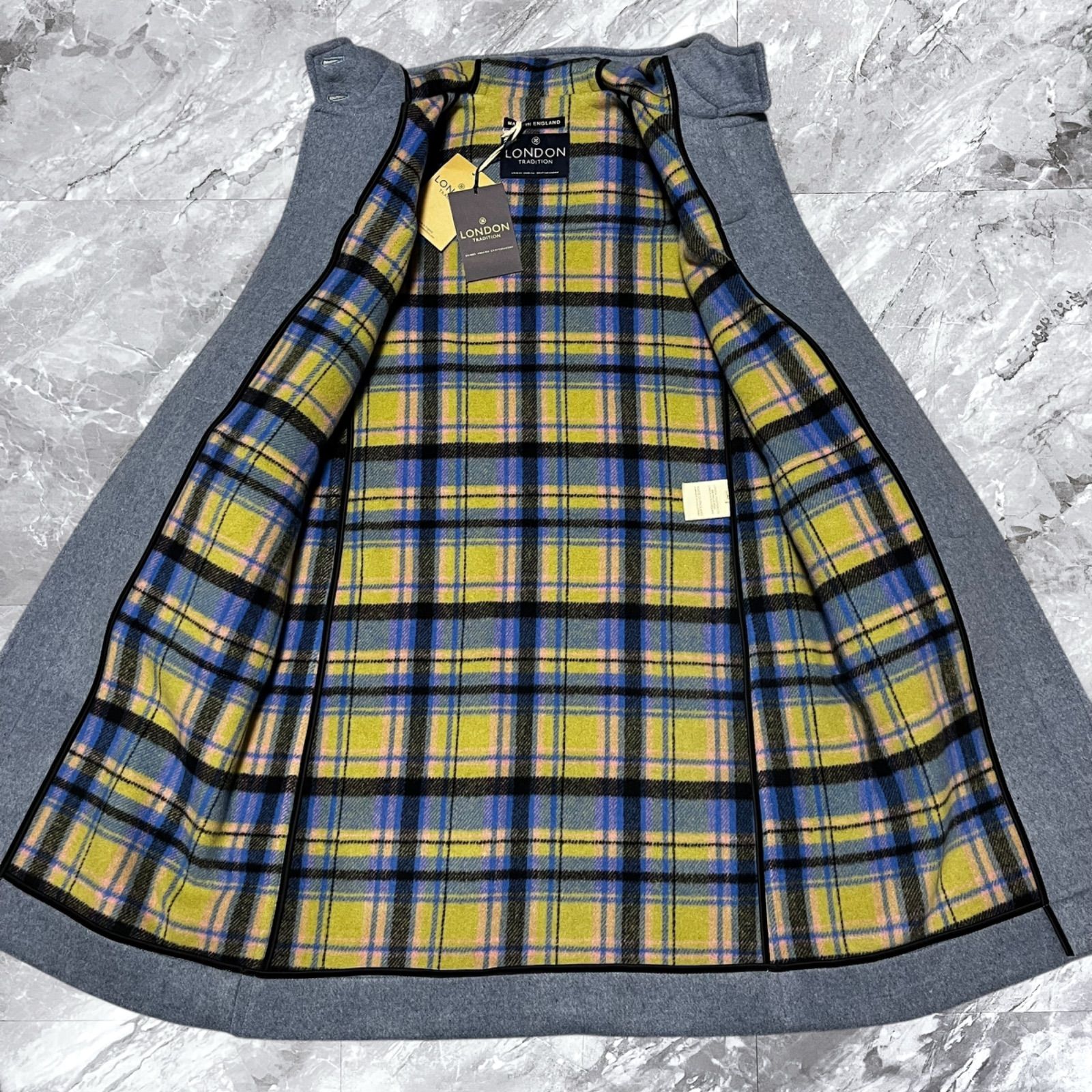 未使用級 LONDON TRADITION ロンドントラディション ダッフルコート